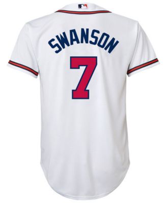 dansby swanson braves jersey