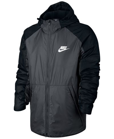Nike Men's Sportswear Insulated Rain Jacket - Coats & Jackets - Men ...