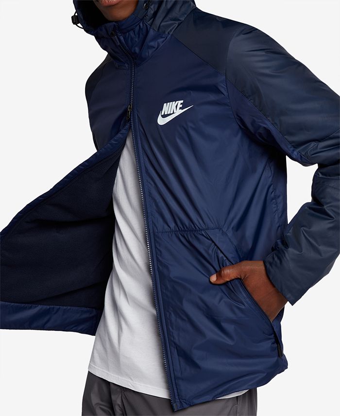 Nike Men's Sportswear Insulated Rain Jacket - Macy's