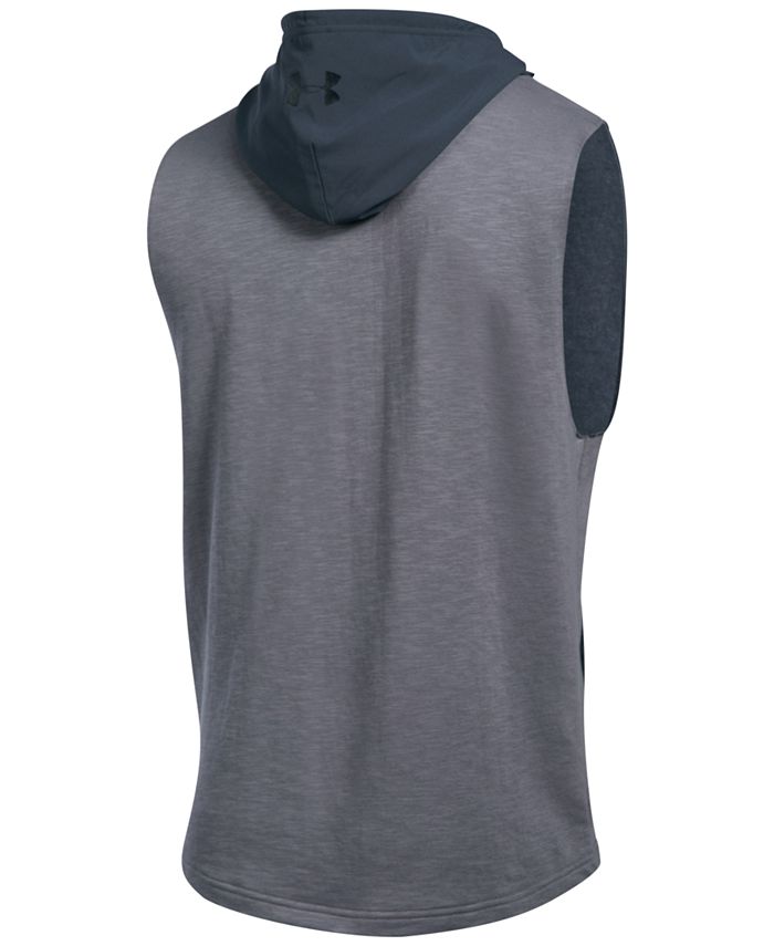 Under Armour Men's Sportstyle Sleeveless French Terry Hoodie - Macy's