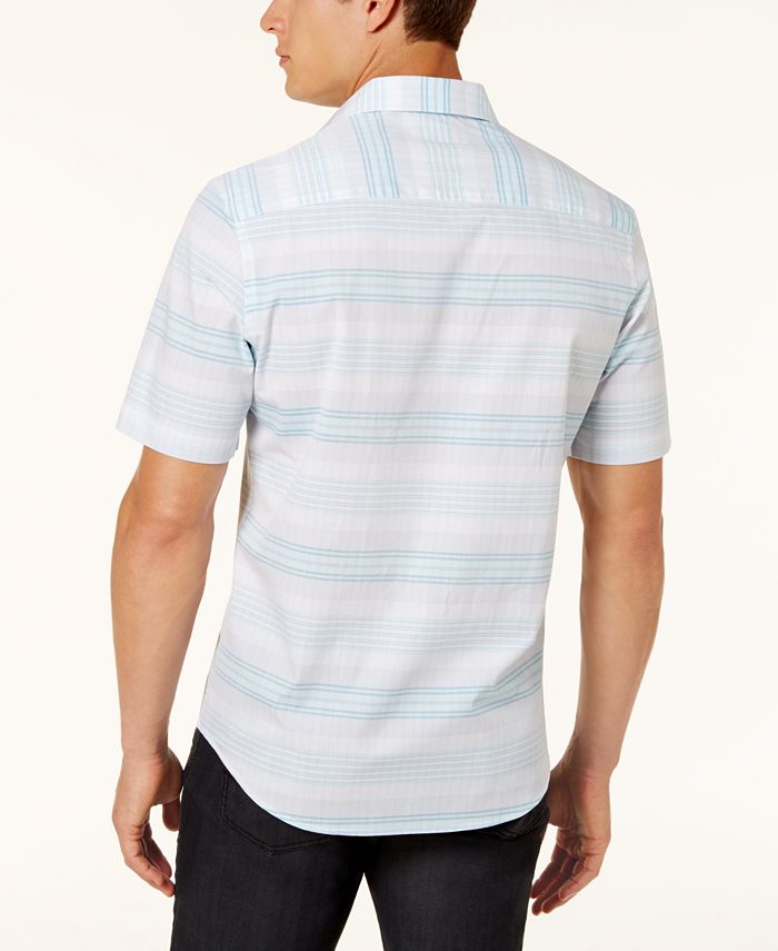 Alfani Men's Stripe Shirt, Created for Macy's - Macy's