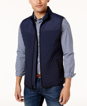VINCE CAMUTO MEN'S QUILTED VEST