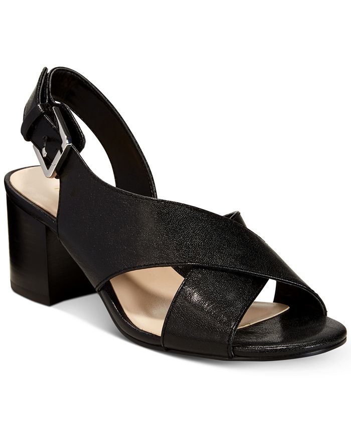 block heel sandals nine west