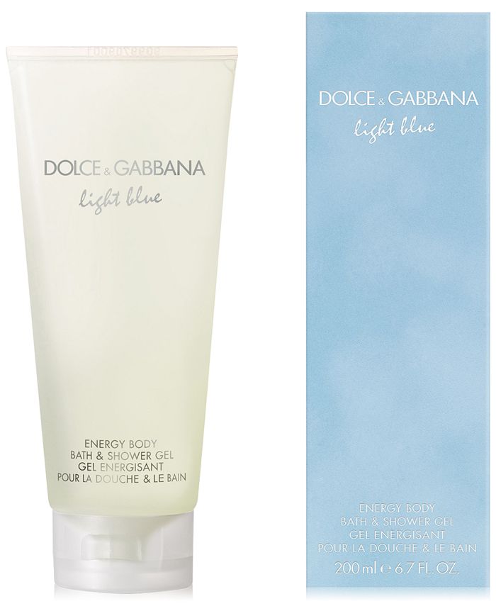 Macy's DOLCE&GABBANA Light Blue Energy Body Bath & Shower Gel,  oz &  Reviews - Bath & Body - Beauty - Macy's