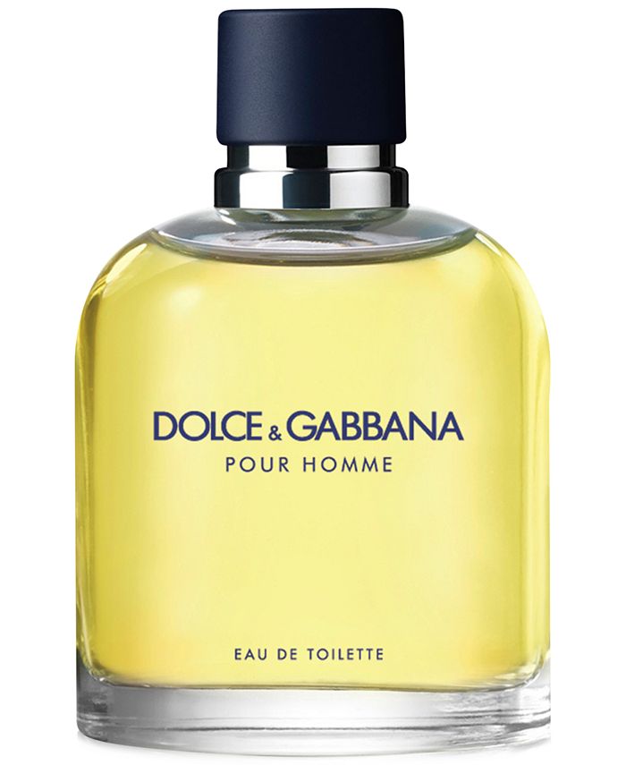 Dolce&Gabbana Men's Pour Homme Eau de Toilette Spray, 2.5 oz. - Macy's