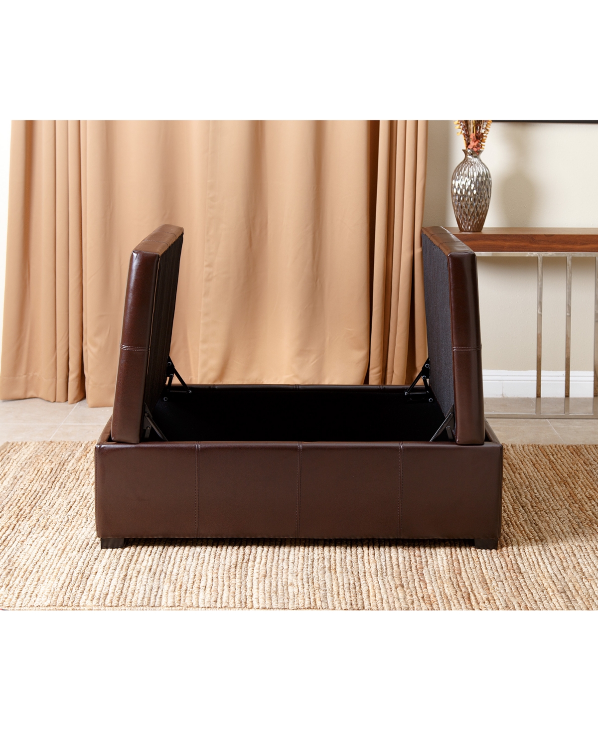 Drake Double-Flip Storage Ottoman