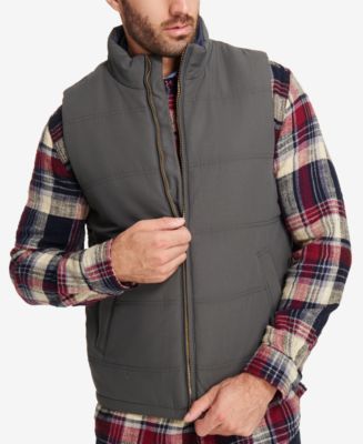 Weatherproof Vintage Men's Quilted Puffer Vest, Created for Macy's - Macy's