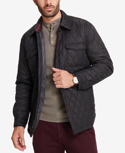 Weatherproof Vintage Men's Quilted Jacket, Created for Macy's - Coats ...