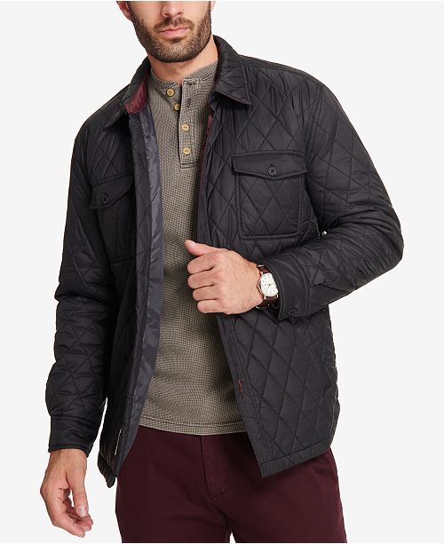 Weatherproof Vintage Men's Quilted Jacket, Created for Macy's & Reviews ...