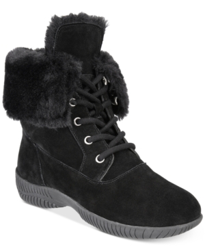 Style & Co Angiee Lace-Up Cold Weather Boots Created for Macy's Women's Shoes