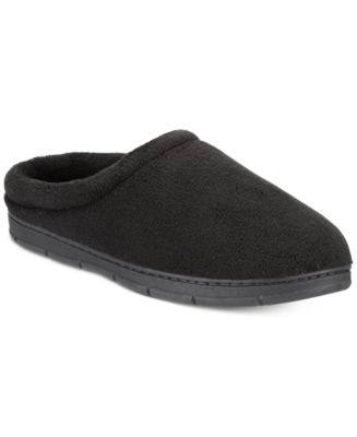 Club Room Men's Terry Clog Memory Foam Slippers, Created for Macy's ...