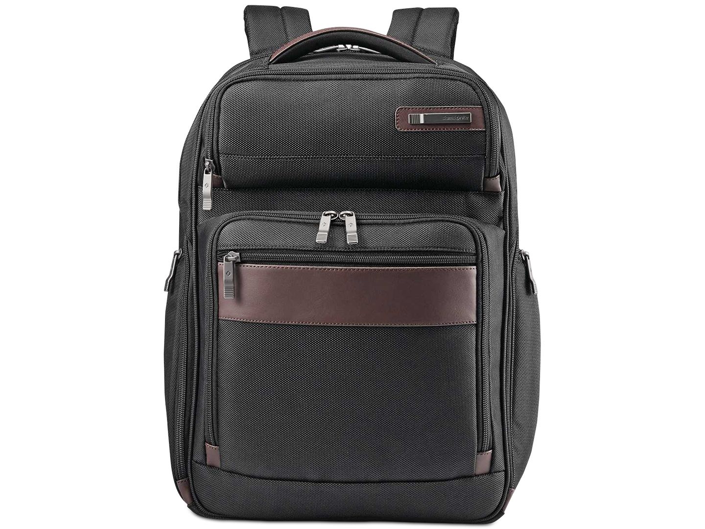 Рюкзак Samsonite Kombi 17.5", цвет: Чёрный / Коричневый — фото 1
