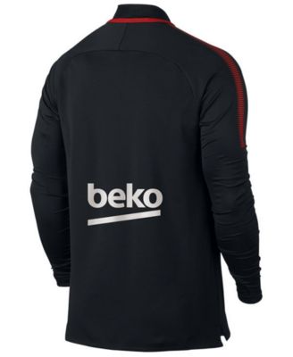 Nike Men's FC Barcelona Drill Quarter-Zip Top - Macy's
