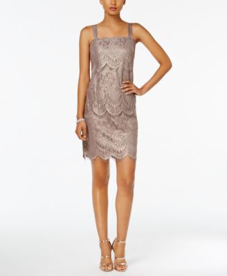R & M Richards Lace Sheath Dress And Jacket