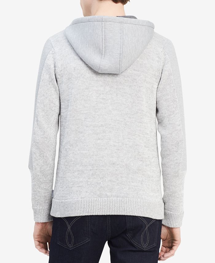 Calvin Klein Men's Colorblocked Full-Zip Hoodie, Created for Macy's ...