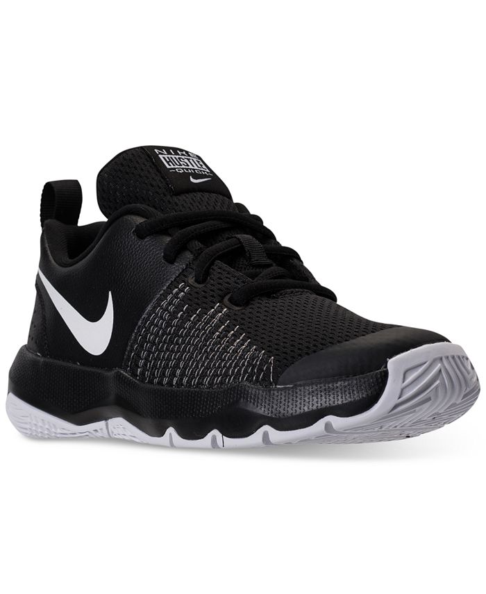 Nike Little Boys' Team Hustle Quick Basketball Sneakers from Finish ...