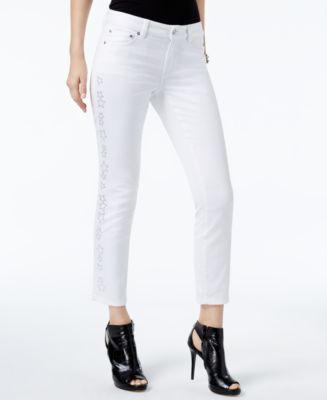 Michael kors deals cropped jeans