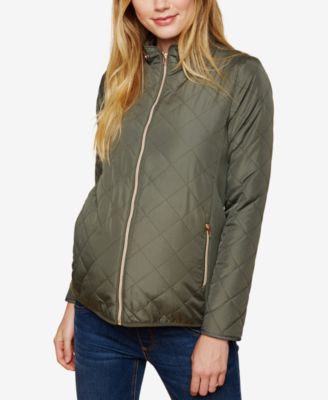Motherhood Maternity - Maternity Quilted Jacket