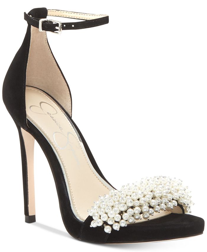 Jessica Simpson Rusley Detail Dress Sandals - Macy's
