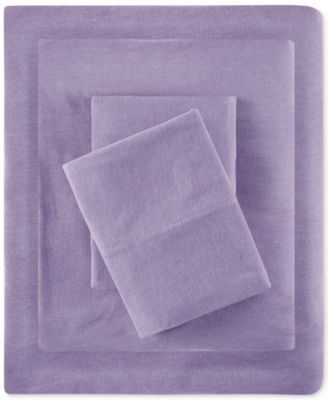 Jersey-Knit Cotton Blend 4-Pc. Sheet Set, Queen