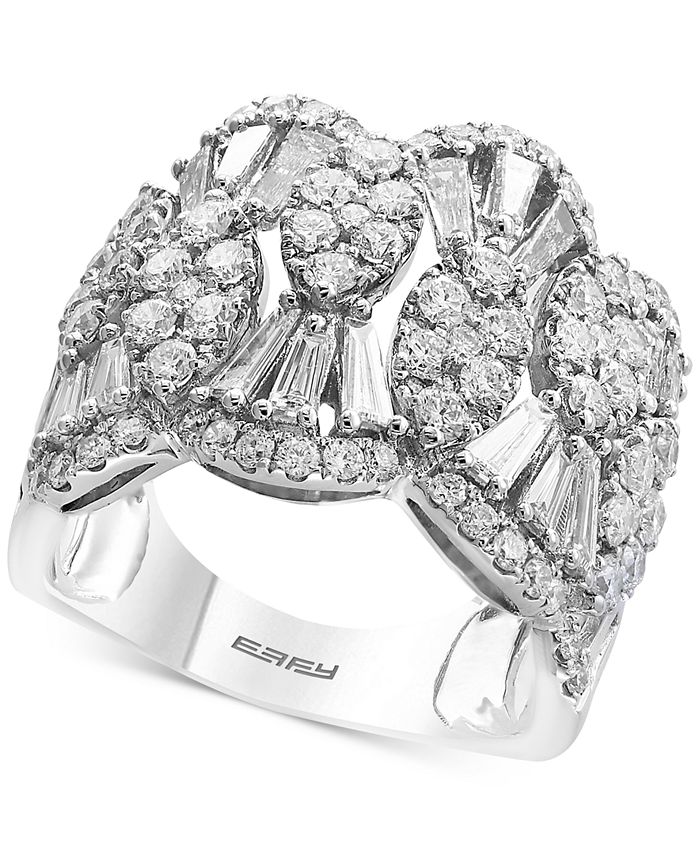 EFFY Collection Classique by EFFY® Diamond Scalloped Statement Ring (2