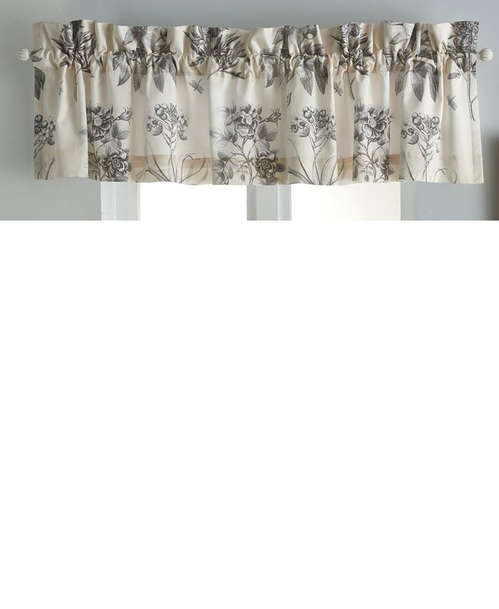 Sanderson Etching & Roses Window Valance Macy's