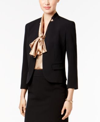 Nine West Clasp-Front Blazer