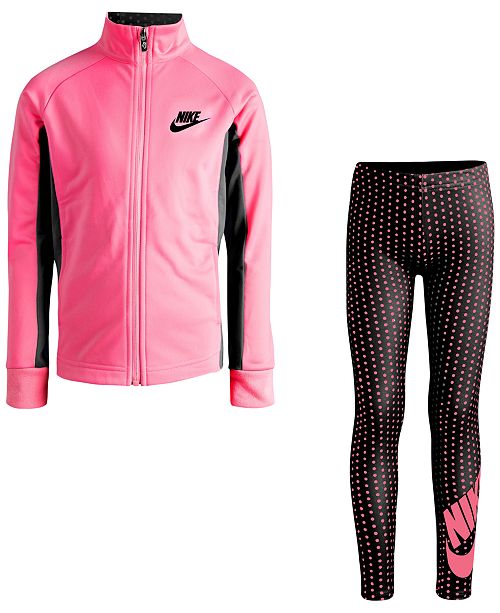 nike leggings and jacket set