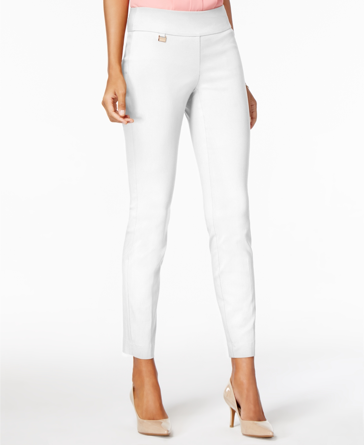 Alfani Women's Tummy-Control Pull-On Skinny Pants, Regular, Short and Long Lengths, Created for Macy's