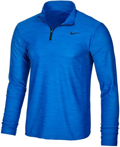 Nike Men's Breathe Quarter-Zip Training Top - T-Shirts - Men - Macy's