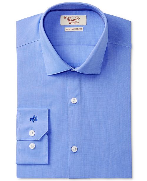 Original Penguin Men S Slim Fit Stretch Dress Shirt Reviews