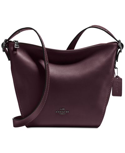 COACH Small Crossbody Dufflette - Handbags & Accessories - Macy's