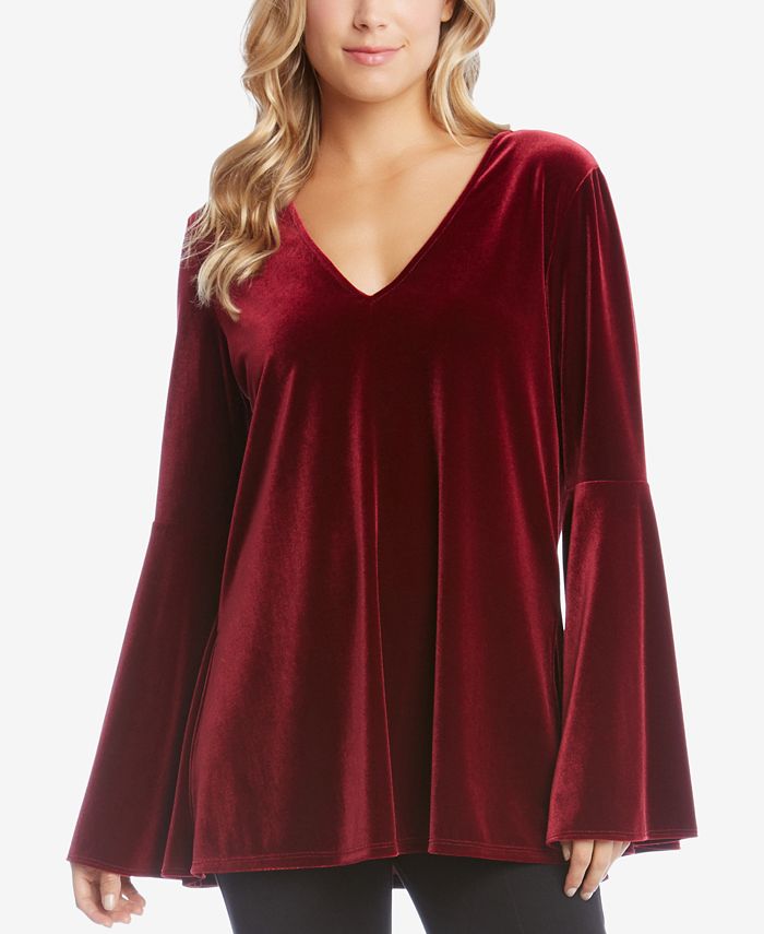 Macys bell sleeve tops hot sale
