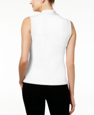 macy's calvin klein sleeveless blouse