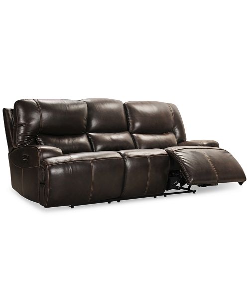 Furniture Closeout Calver 92 Power Reclining Sofa With Power