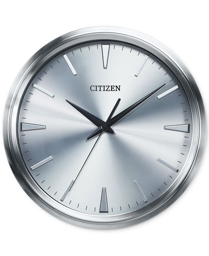 Citizen - Gallery Silver-Tone Metal Wall Clock