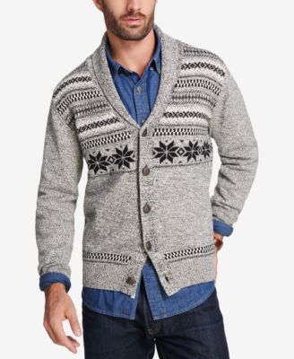 fair isle cardigan