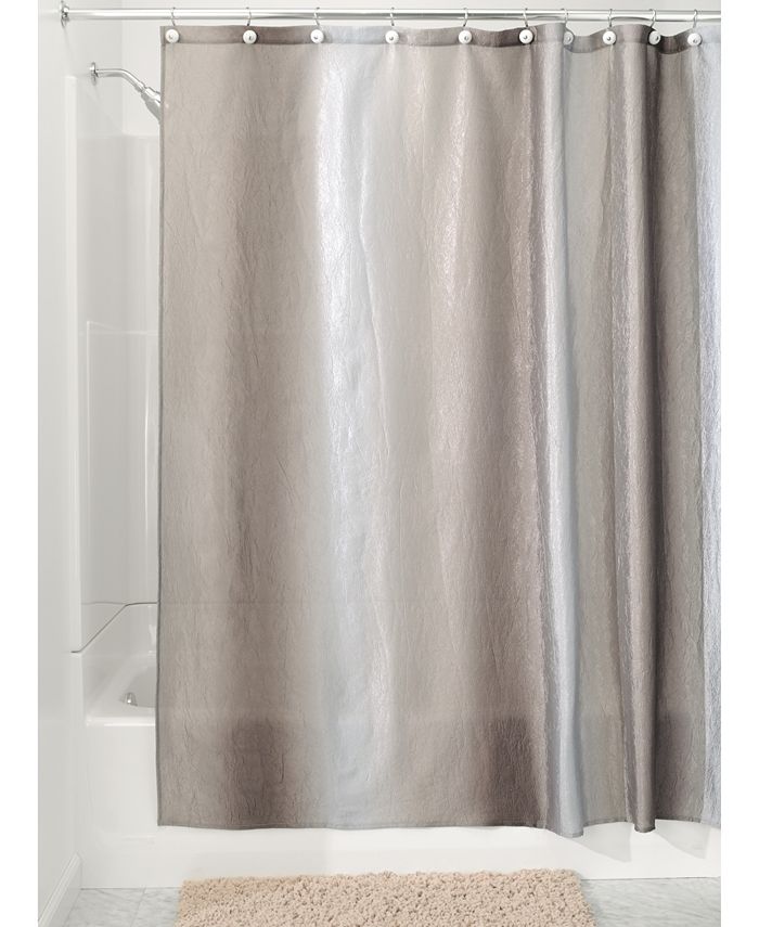Interdesign Ombré Textured 72" x 72" Shower Curtain Macy's