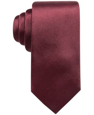 Ryan Seacrest Distinction - Men's Solid Silk Tie, Created for Macy's