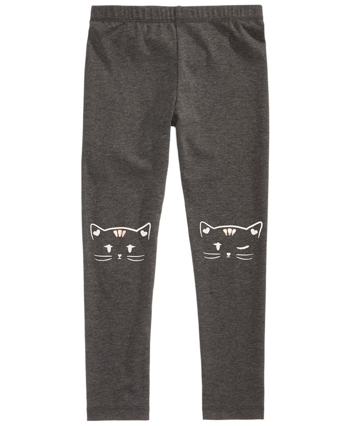 Epic Threads CatPrint Leggings, Little Girls, Created for Macy's Macy's
