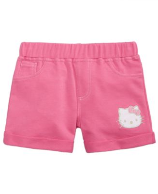 Hello Kitty Little Girls Knit Shorts - Macy's