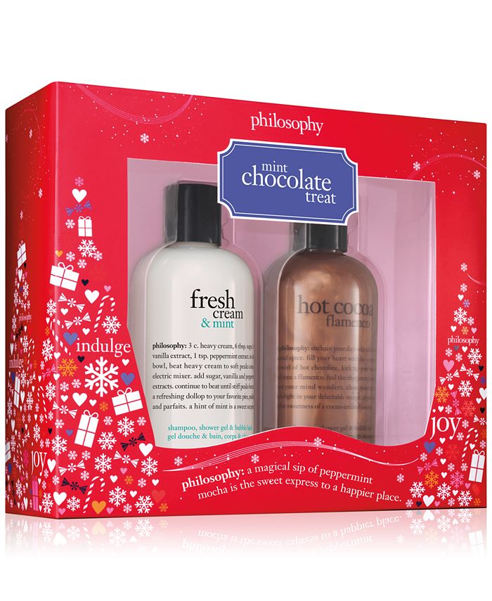 philosophy 2Pc. Mint Chocolate Treat Gift Set & Reviews