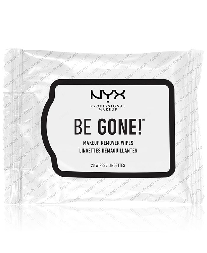 NYX Professional Makeup - Be Gone! Makeup Remover Wipes