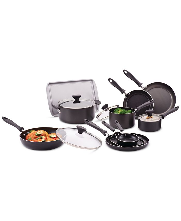 Farberware Reliance 2qt Aluminum Nonstick Covered Saucepan - Black