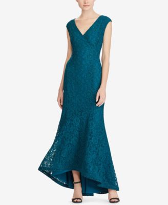 Lauren Ralph Lauren Floral Lace Gown Macy s