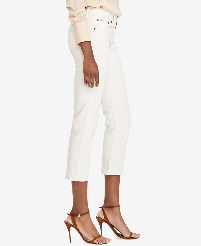 Polo ralph lauren waverly straight crop jean hot sale