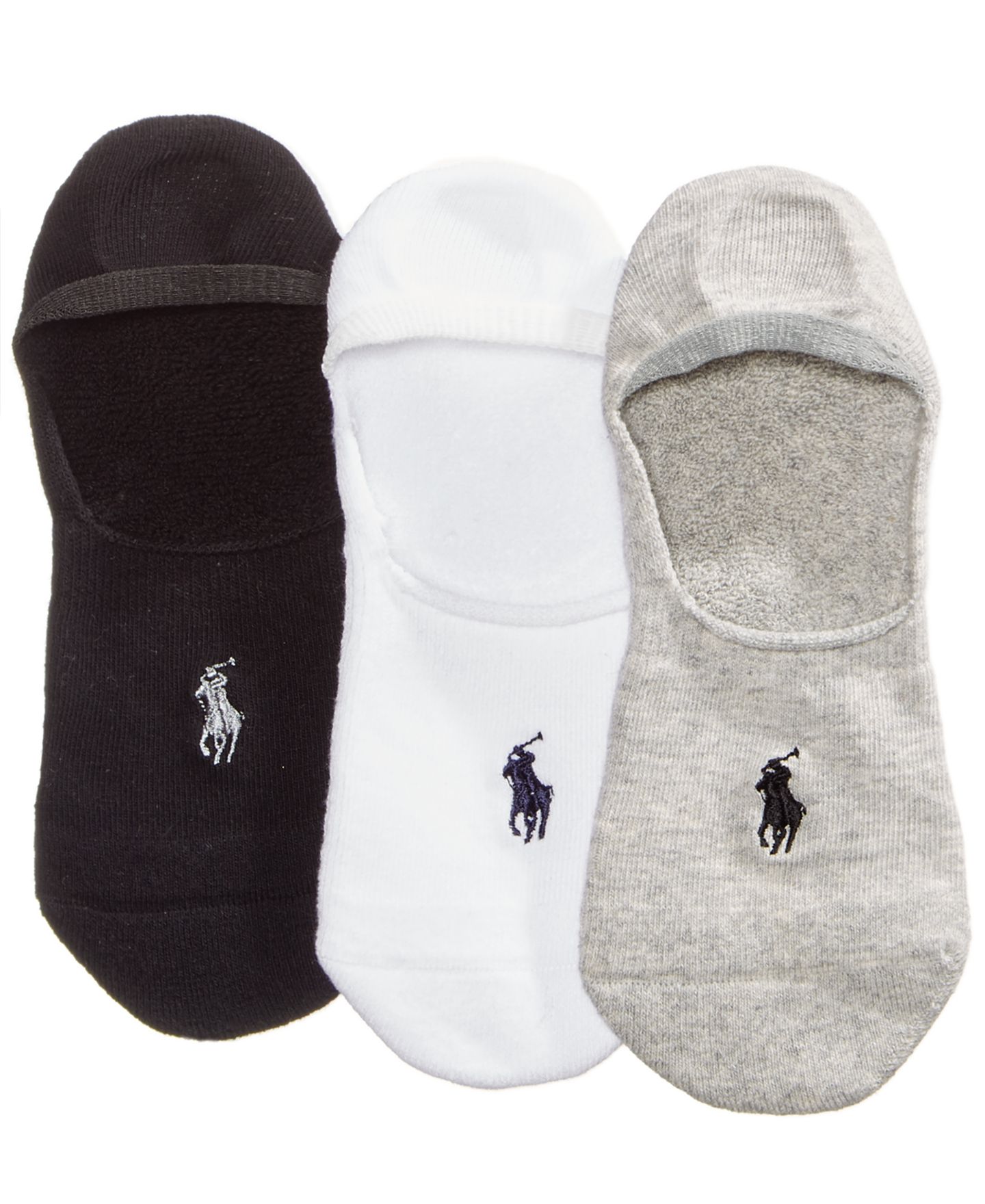 Носки Liner для мужчин — Polo Ralph Lauren, цвет: Серый — фото 1