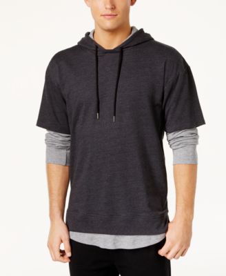 American Rag Men's Layered-Look Hoodie, Created for Macy's Macy's