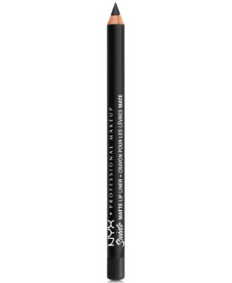 Nyx Professional Makeup Suede Matte Lip Liner - Alien black 4$