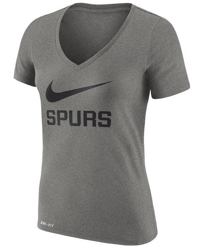 Nike Women's San Antonio Spurs Swoosh T-Shirt - Macy's